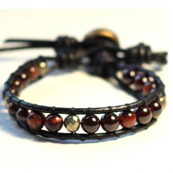 Браслет из камней овна 2021 